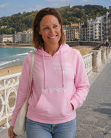 Women's Pink Rugby Sweatshirt