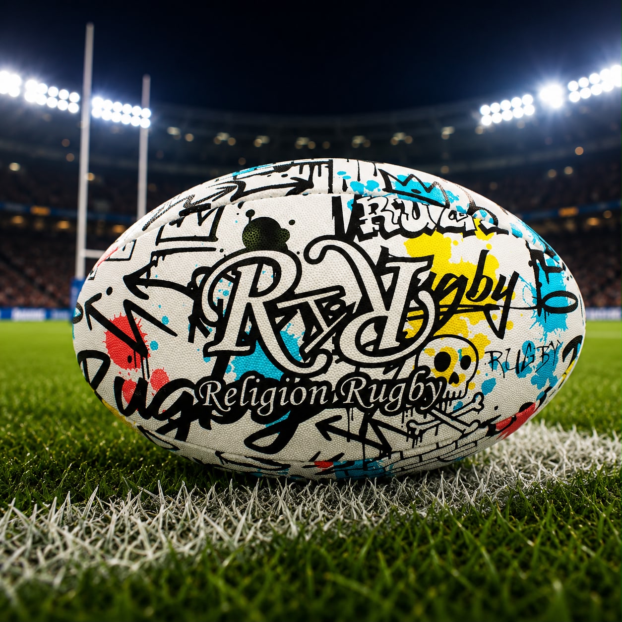Ballon Rugby Wall