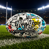 Rugby Ball Wall