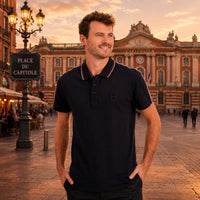 Quali polo shirt - black - Stade Toulousain