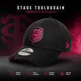 Black & Pink Stade Toulousain POP 9FORTY Cap - New Era x Stade Toulousain