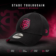 Black & Pink Stade Toulousain POP 9FORTY Cap - New Era x Stade Toulousain