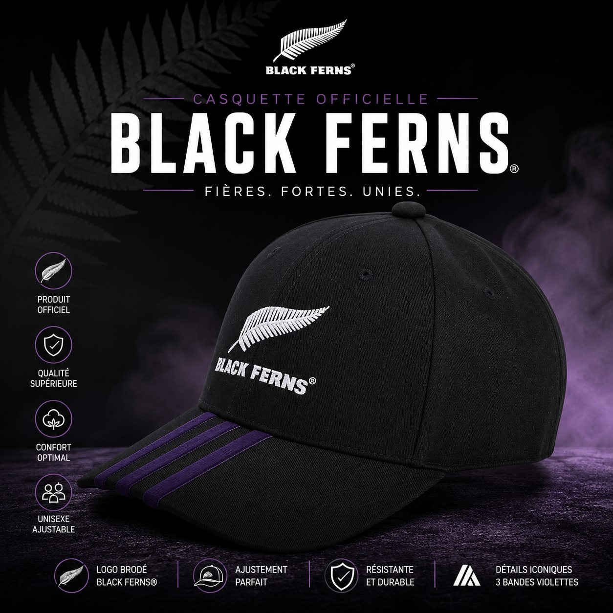 Casquette Black Ferns - adidas