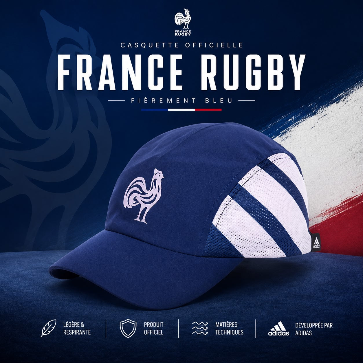 Casquette FFR 2025/2026 - adidas