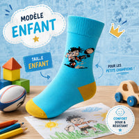 Kids' Rugby Players Socks - Ringworm