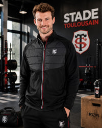 Quilted Zip Jacket - Stade Toulousain