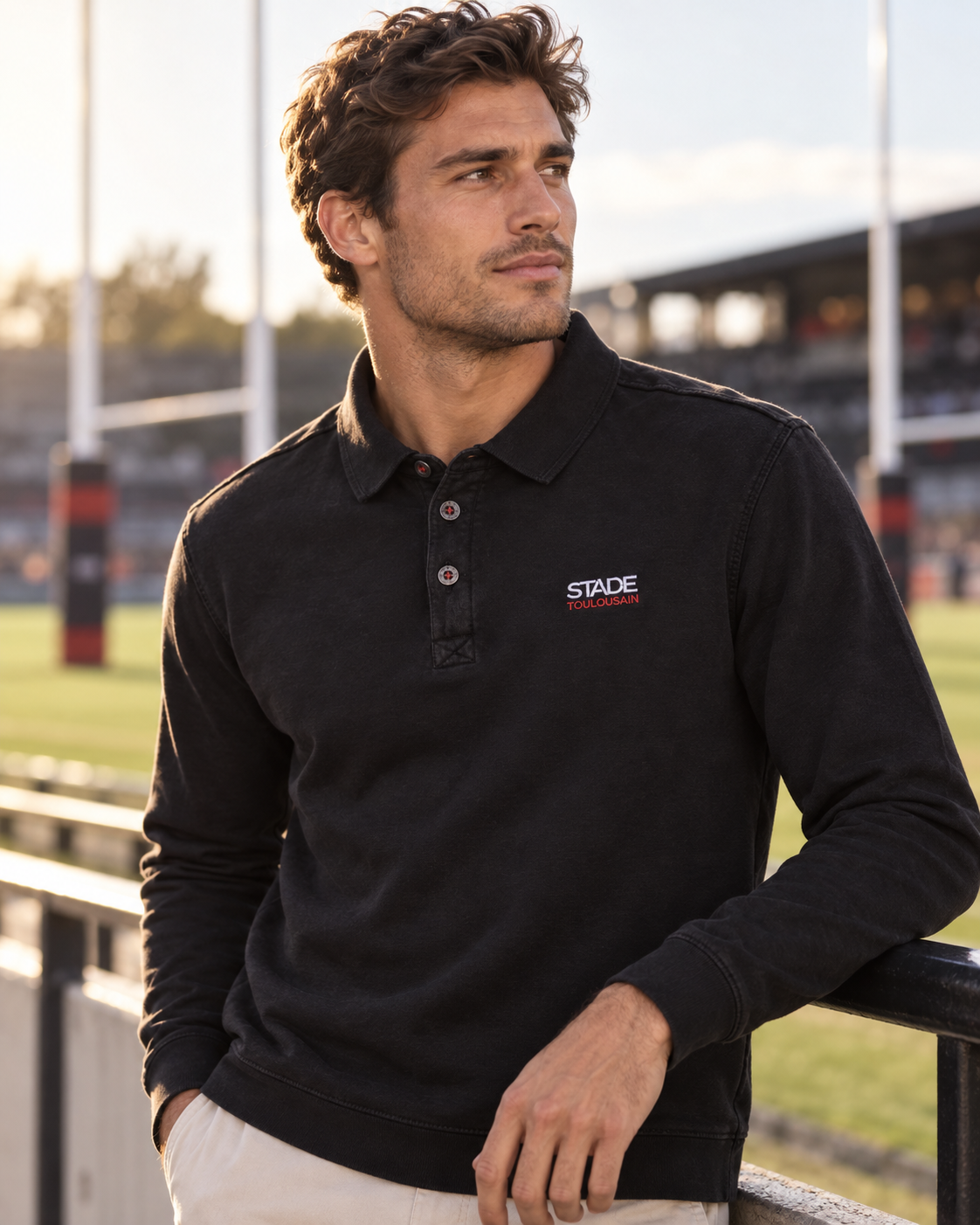 Sweat Polo Homme Pagnan – Stade Toulousain