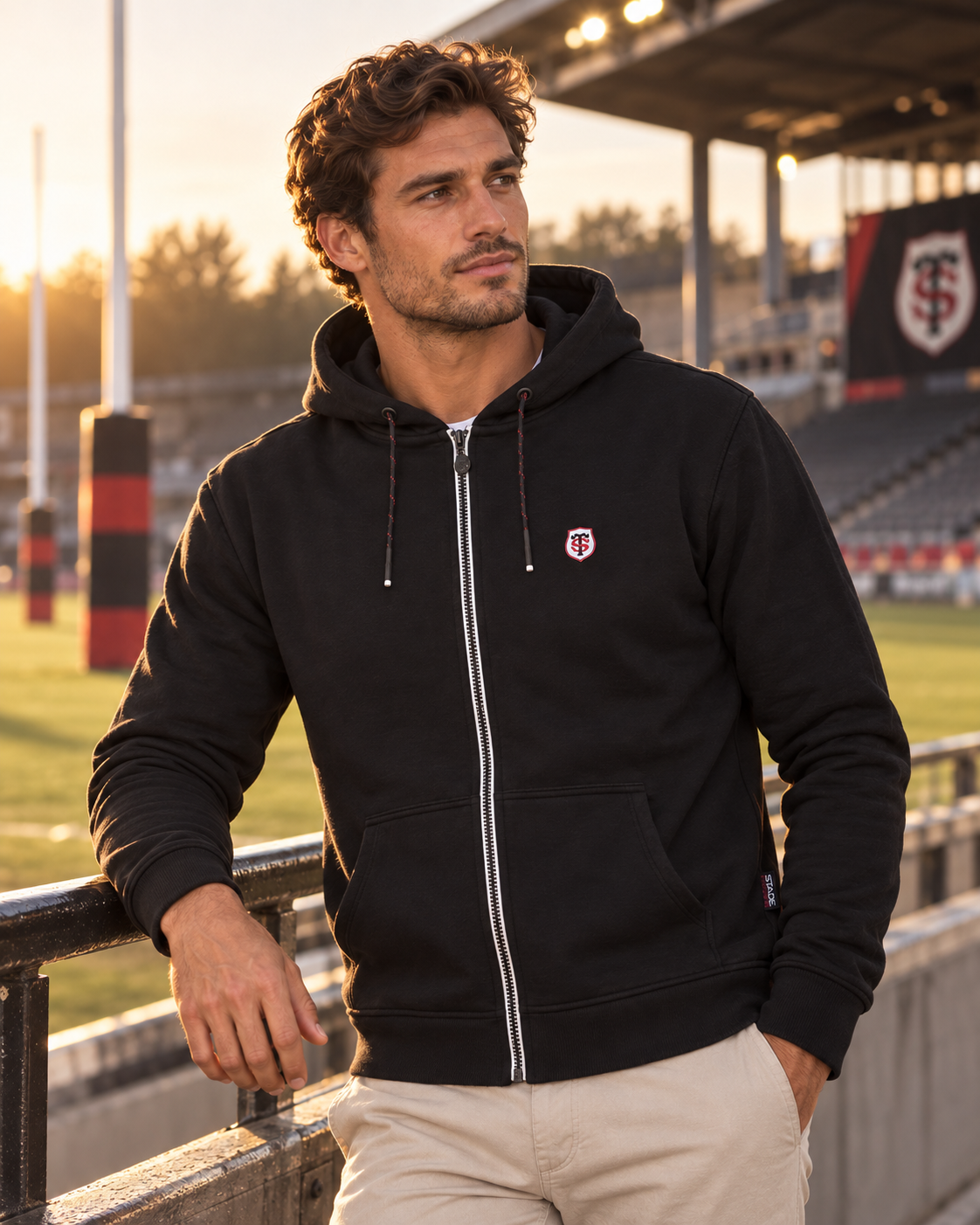 Veste Hoodie Homme Jamo – Stade Toulousain