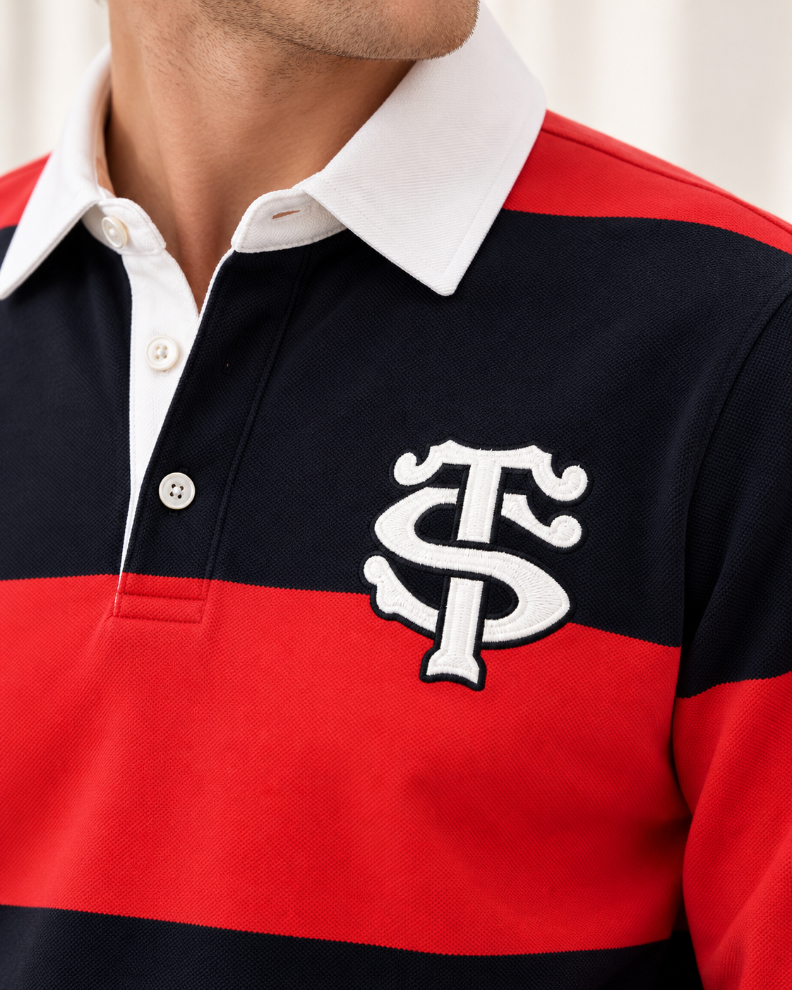 Polo ML Homme Prestige - Stade Toulousain