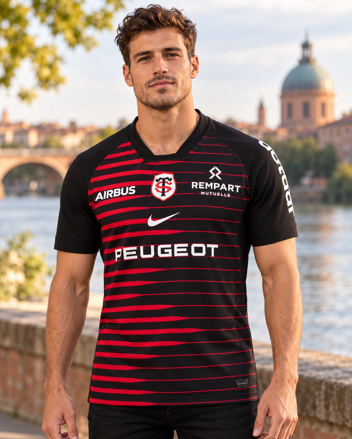 MAILLOT OFFICIEL STADE TOULOUSAIN HOMME 26/27