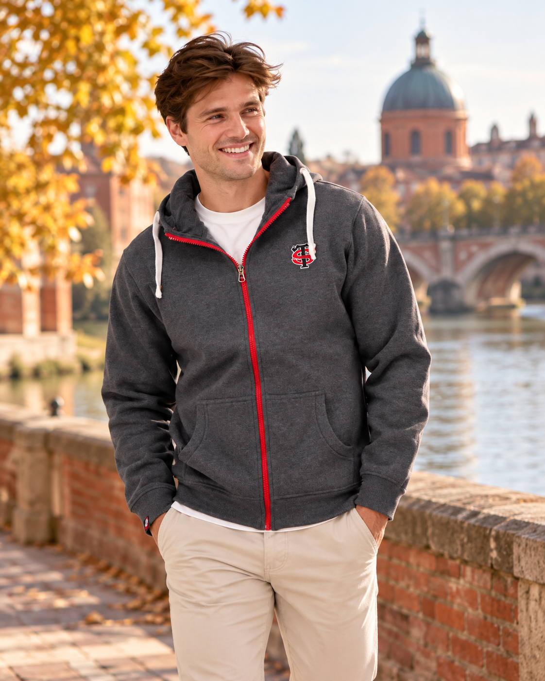 Veste Hoodie Homme Greys – Stade Toulousain