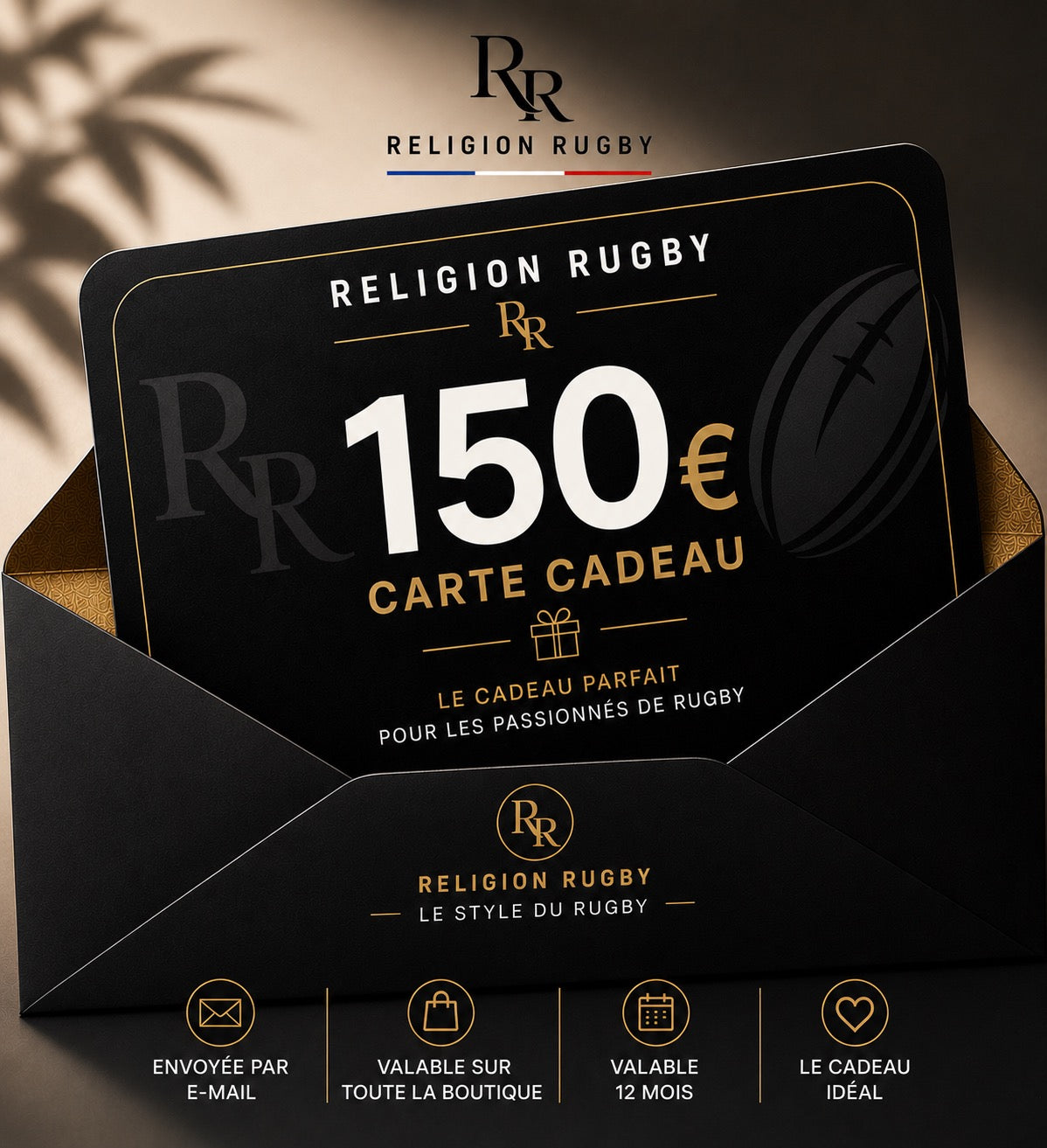 Carte Cadeau Religion Rugby