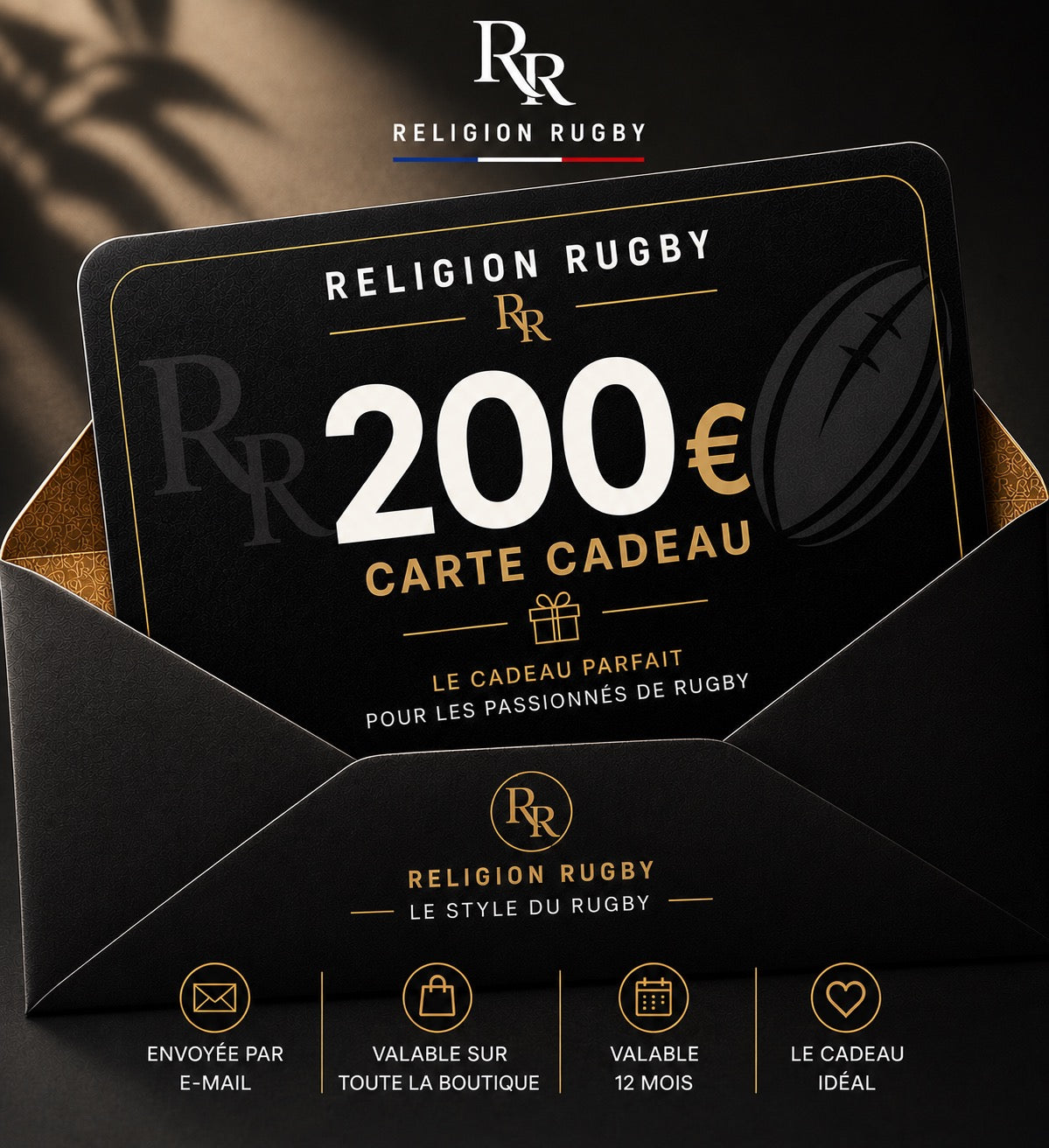 Carte Cadeau Religion Rugby