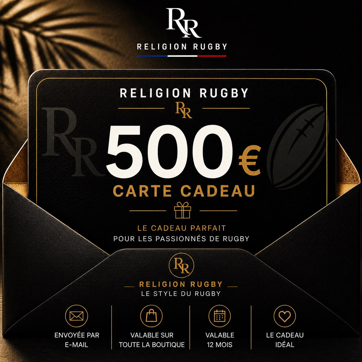 Carte Cadeau Religion Rugby