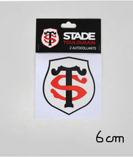 Logo Stickers - Set of 2 - 10 cm - Stade Toulousain