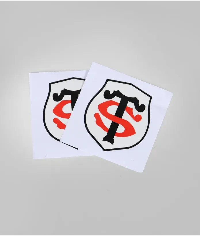Logo Stickers - Set of 2 - 10 cm - Stade Toulousain