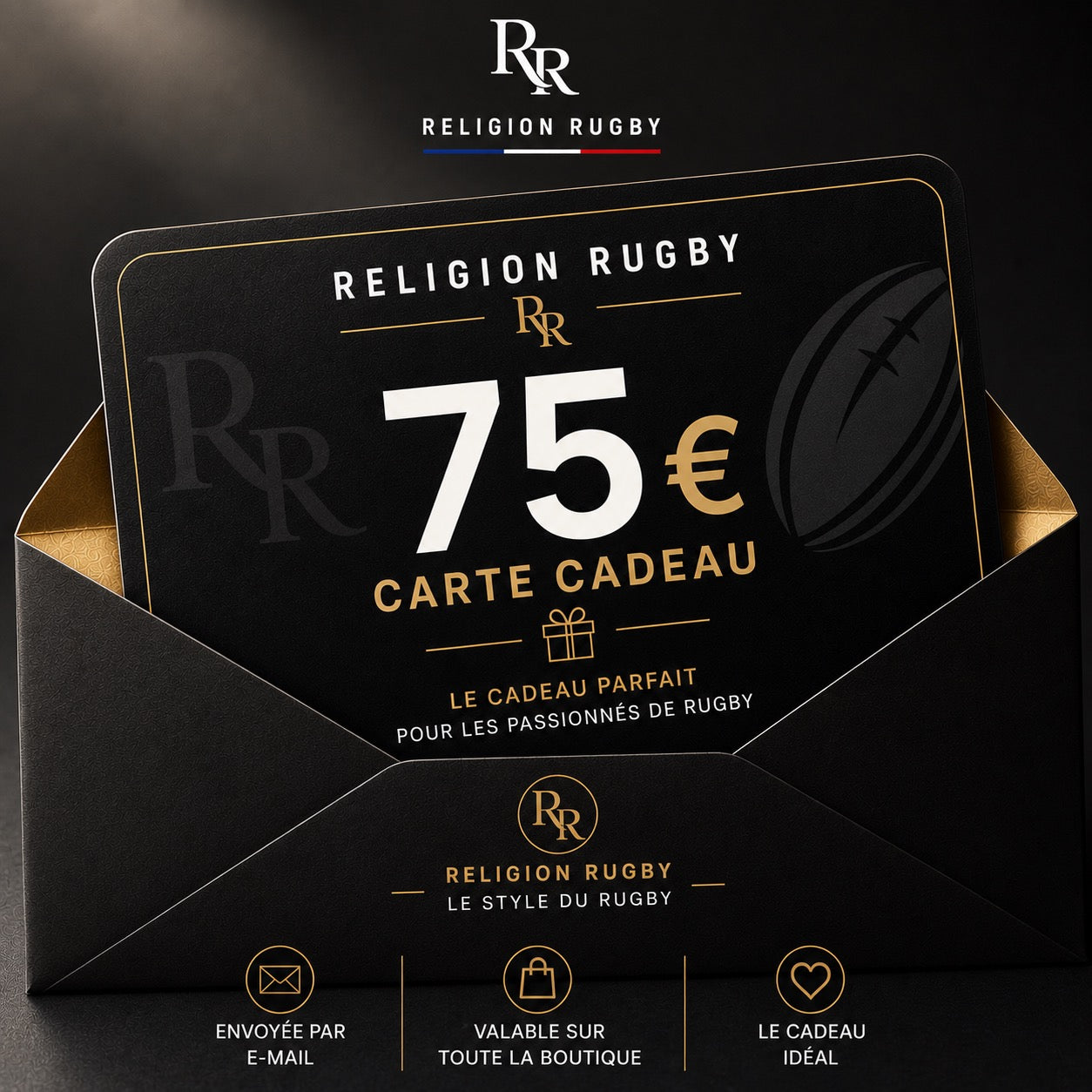 Carte Cadeau Religion Rugby