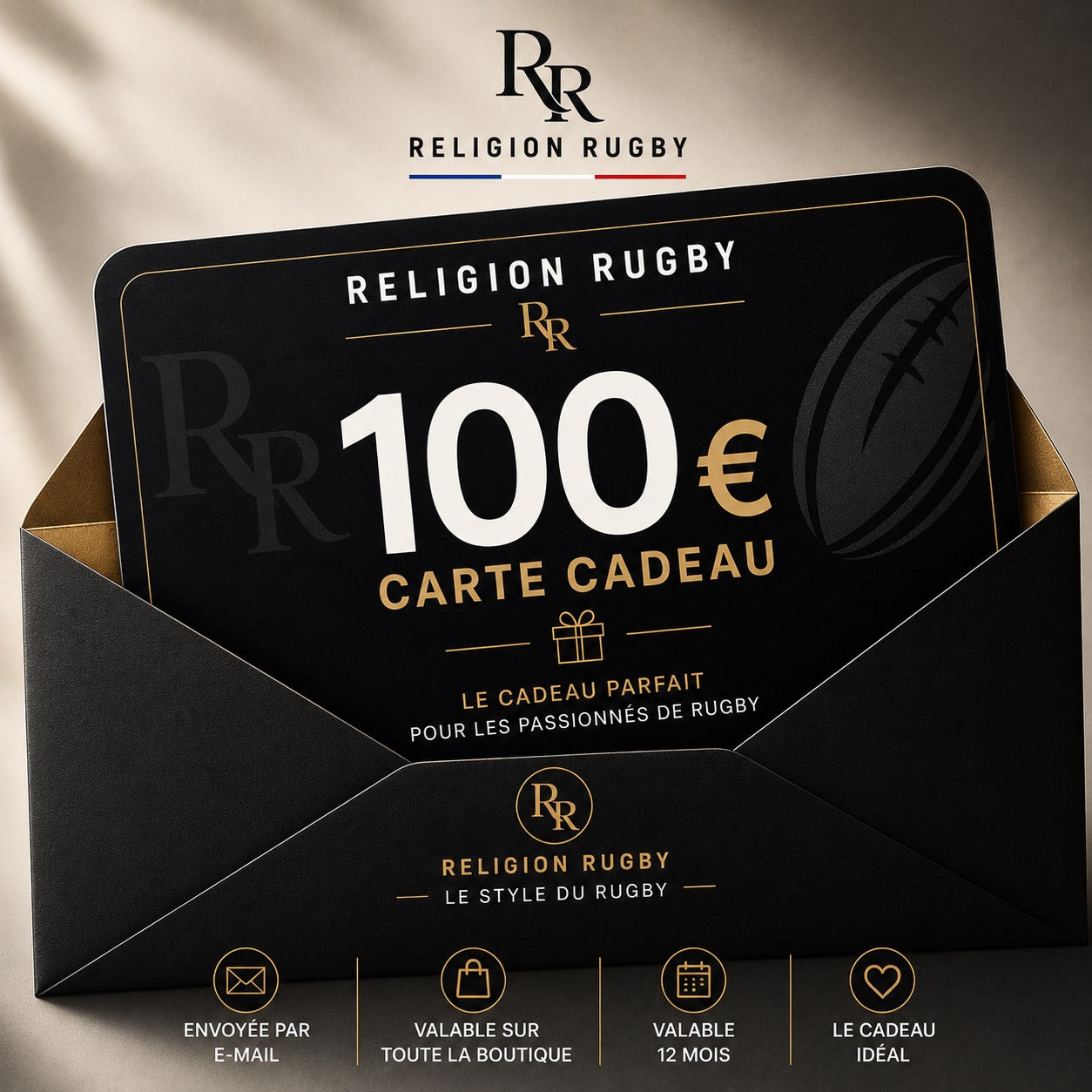 Carte Cadeau Religion Rugby