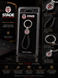 Stade Toulousain street sign keyring