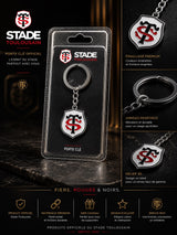 Porte-clés Blason Métallique - Stade Toulousain