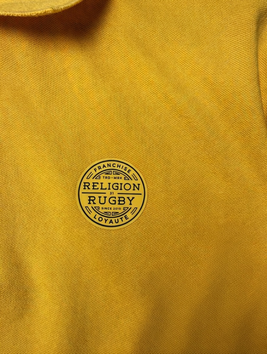 Polo rugby Basic ambre