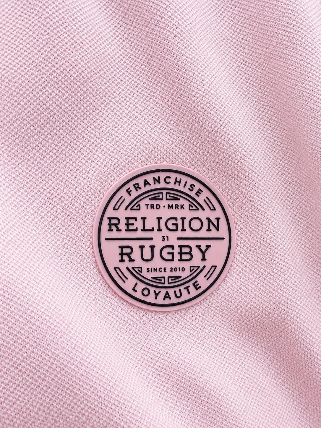 Polo rugby Basic rose