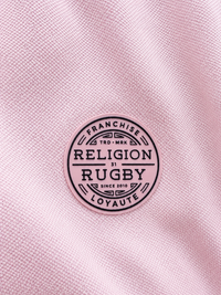 Pink Basic Rugby Shirt