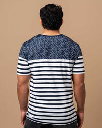 T-shirt Sailor Stripes Go Blues - FFR x Religion Rugby