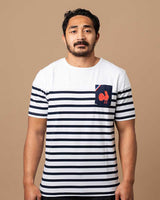T-shirt Breton Stripe Rugby France - FFR x Religion Rugby